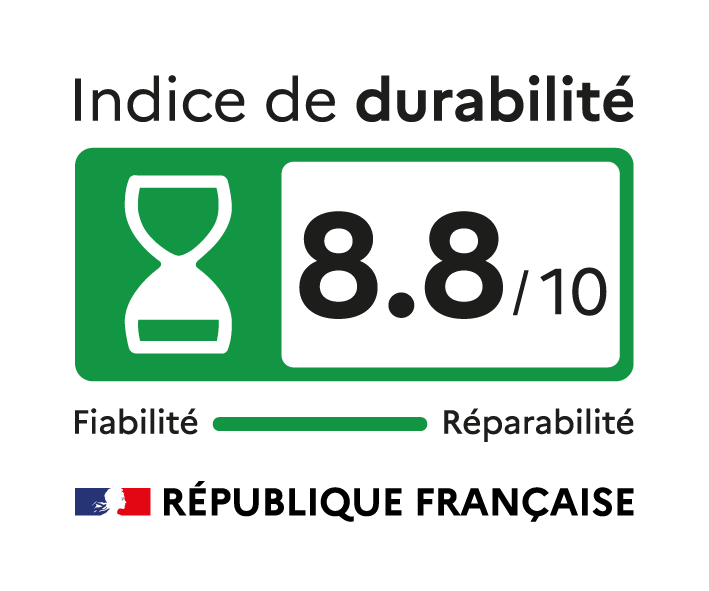 Indice de durabilité : 8.8 / 10